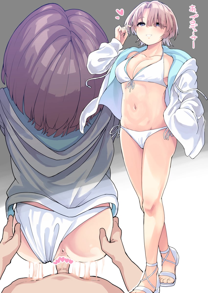 arimura mao (idolmaster and 1 more) drawn by yamaya_oouemon