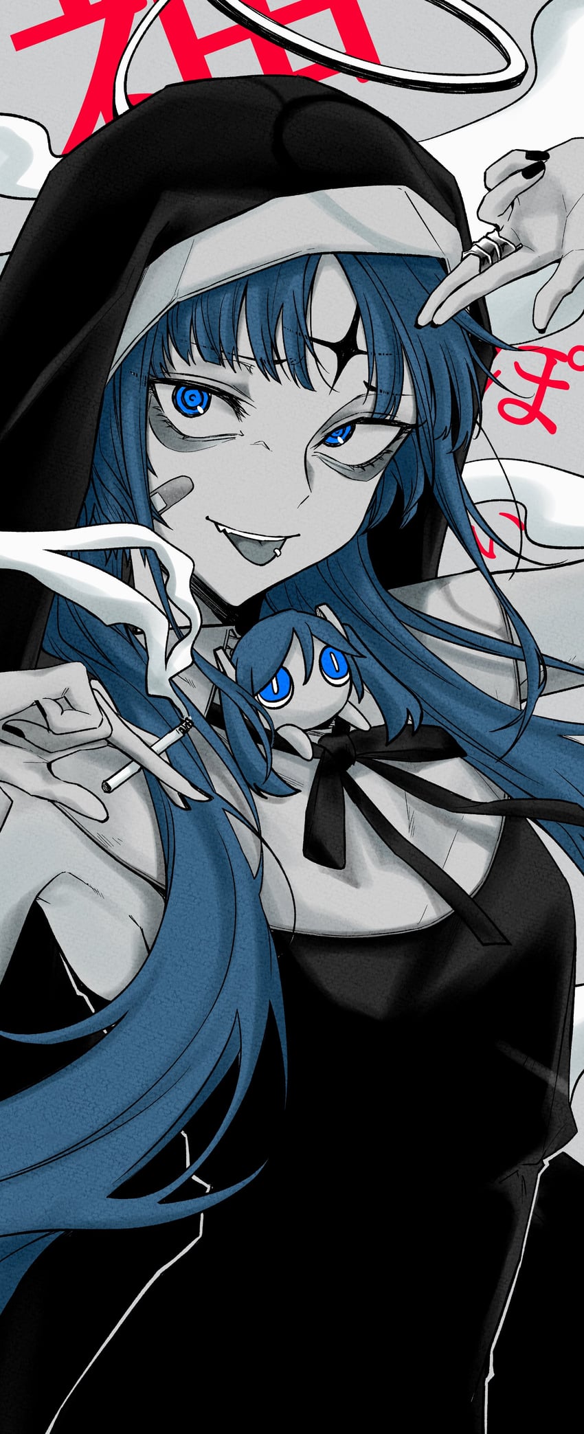 hatsune miku, chando, and aimaina (vocaloid and 2 more) drawn by rayrei1414