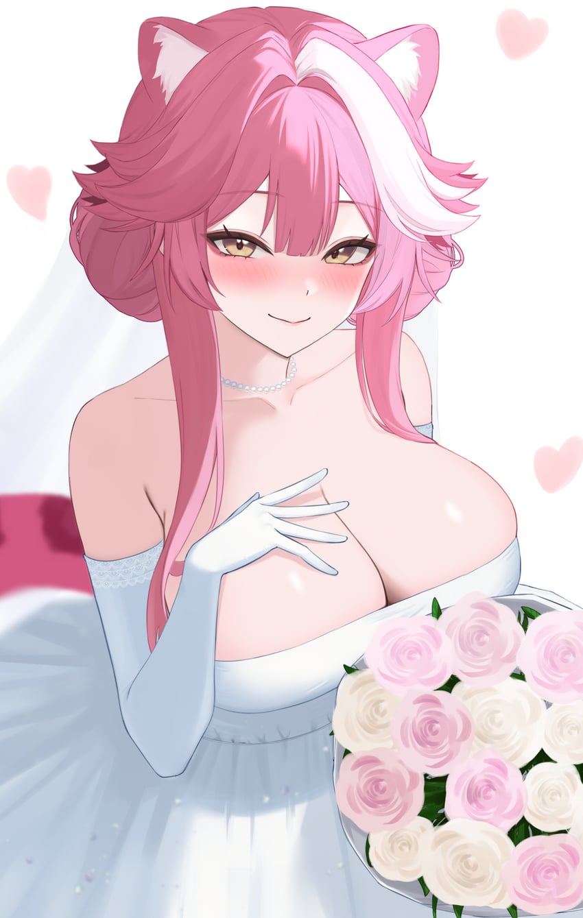 raora panthera (hololive and 1 more) drawn by 4kebidayo