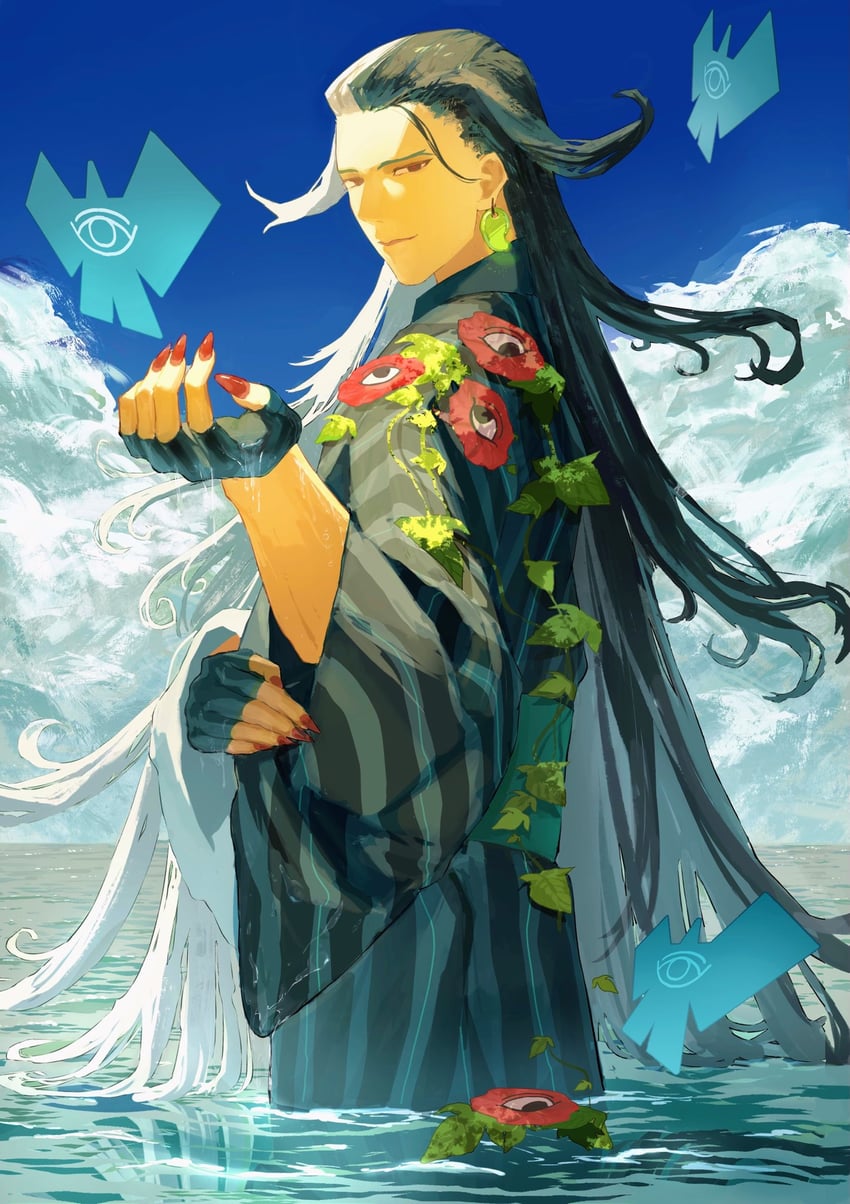 ashiya douman (fate and 1 more) drawn by myuzu0711