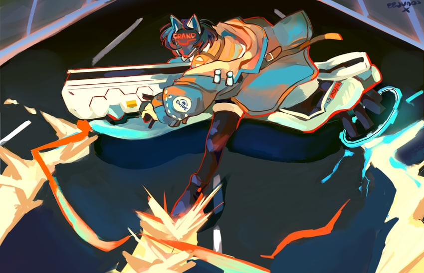 unika (guilty gear and 3 more) drawn by 88junos