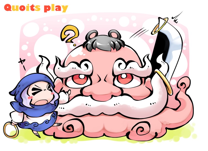 kumoi ichirin and unzan (touhou) drawn by kashuu_(b-q)