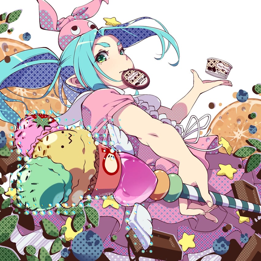 ononoki yotsugi (monogatari and 1 more) drawn by hatanana_(ag6uptphhal3frd)
