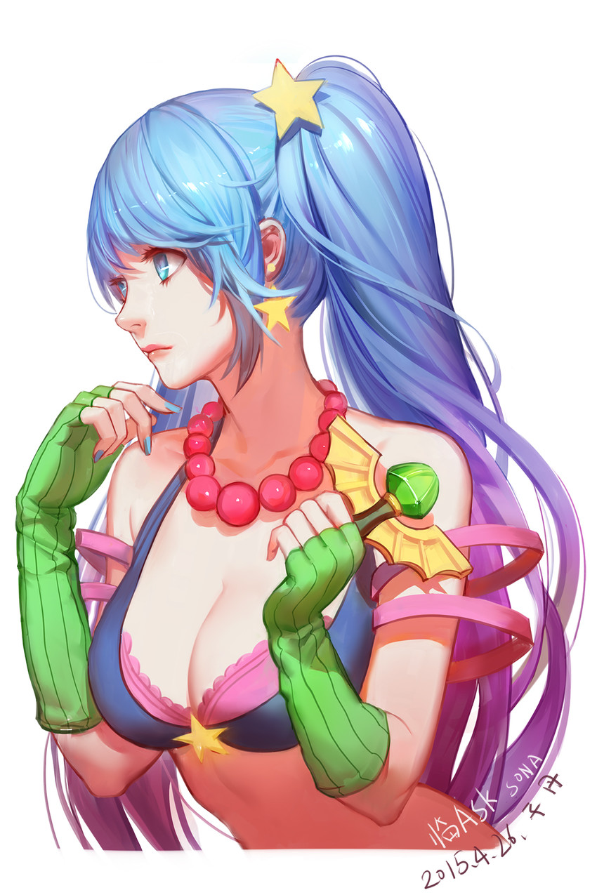 sona and arcade sona (league of legends) drawn by jodan