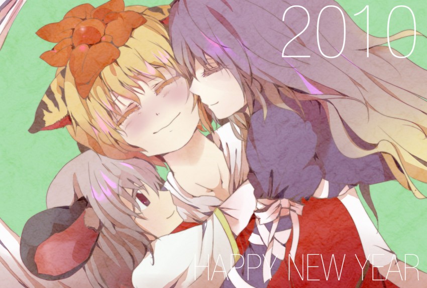 nazrin, hijiri byakuren, and toramaru shou (touhou) drawn by konko