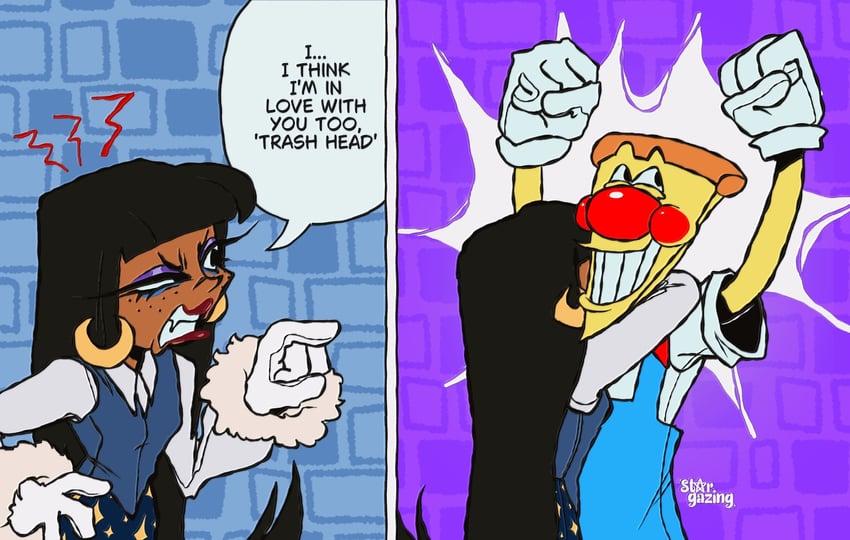 pizzaface, pizzahead, and calypso (original and 1 more) drawn by stargazing.png