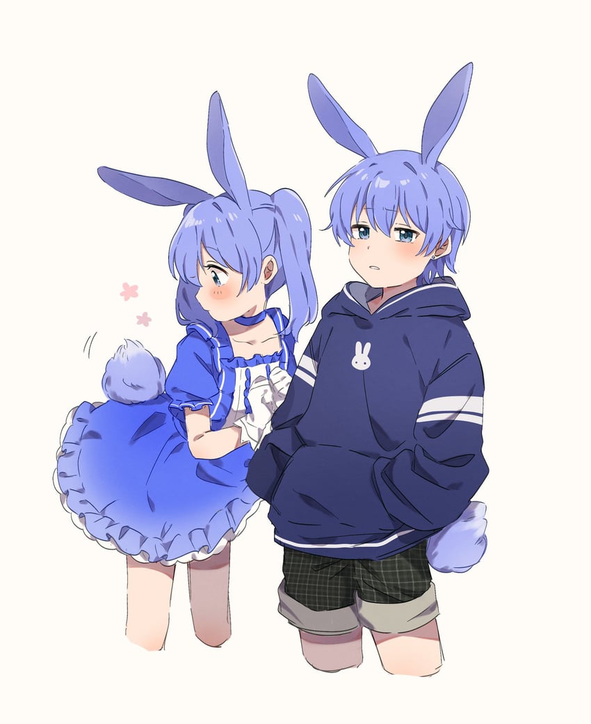 yuuki chihiro and chi-kun (nijisanji) drawn by c02_lemon
