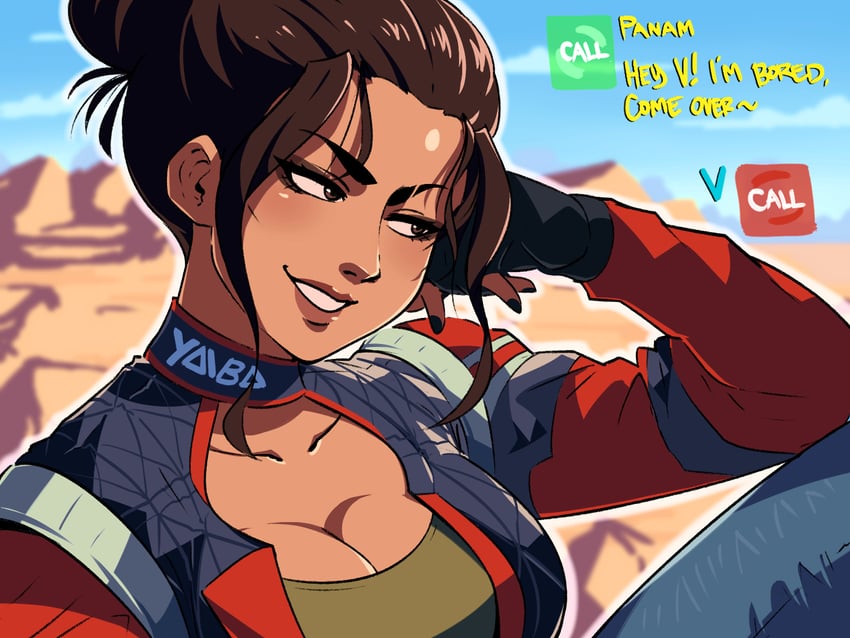panam palmer (cyberpunk and 1 more) drawn by tina_fate
