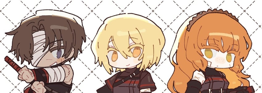 ishmael, don quixote, and heathcliff (project moon and 1 more) drawn by yeong-il
