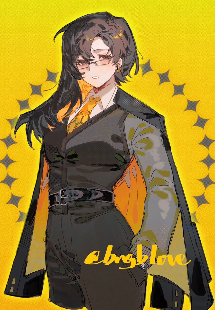 binah (project moon and 1 more) drawn by bngb_love