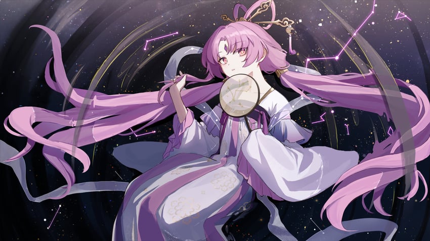 fu xuan (honkai and 1 more) drawn by fingertip_gentleman