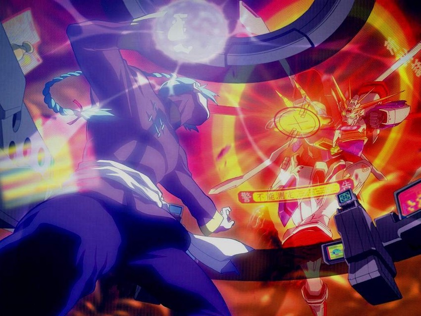 master asia and god gundam (gundam and 1 more)
