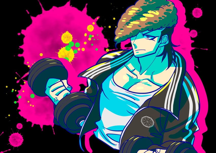 owada mondo (danganronpa and 1 more) drawn by enjyuku