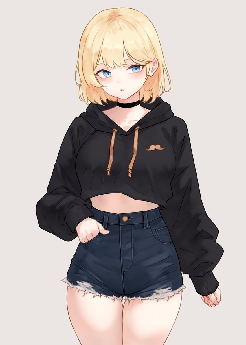 watson amelia (hololive and 1 more) drawn by bluefield