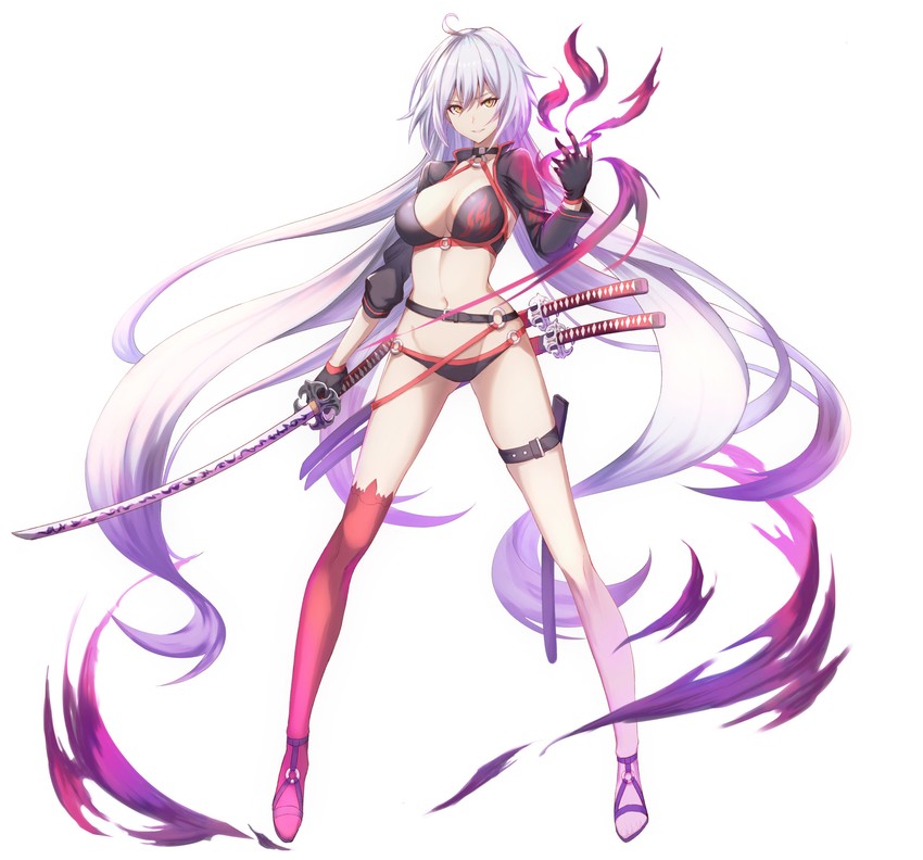 jeanne d'arc alter (fate and 1 more) drawn by kuen_(kuennn12)
