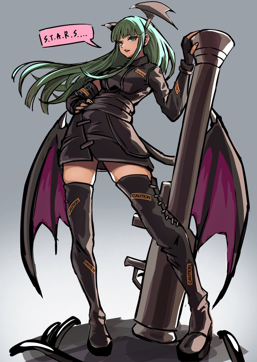 morrigan aensland and nemesis (darkstalkers and 2 more) drawn by ap_cammy