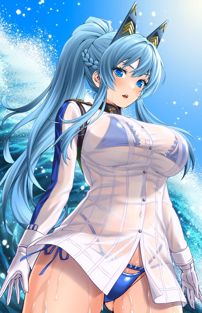 helm (goddess of victory: nikke) drawn by masatoshi_1219