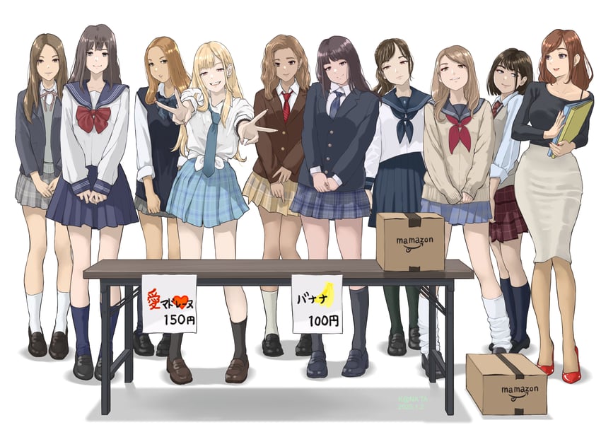 original and 1 more drawn by y.kami_nao/take