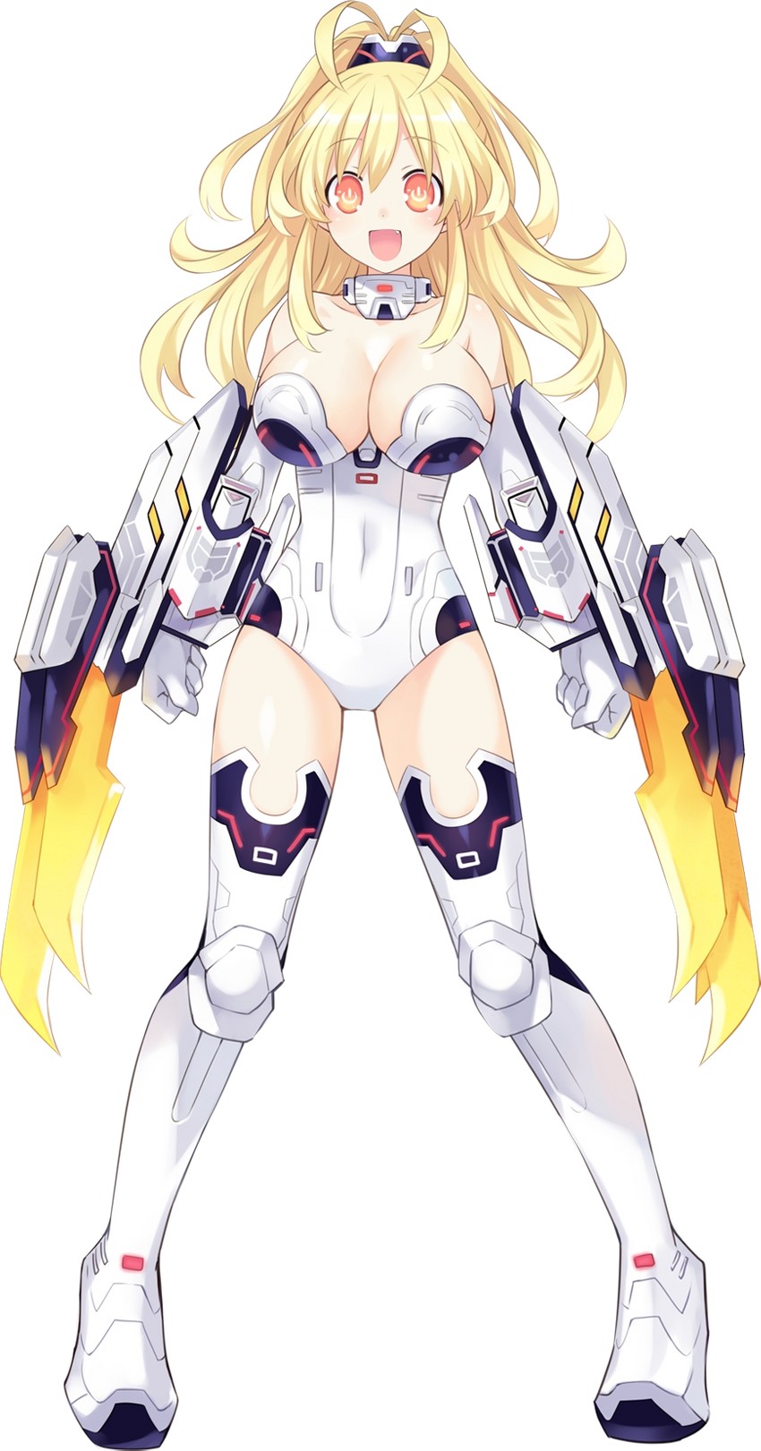 yellow heart (neptune and 1 more) drawn by tsunako
