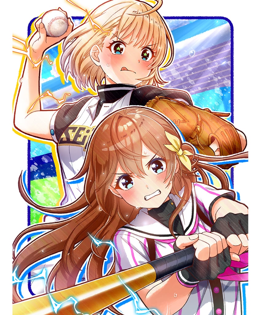 arihara tsubasa and nishinomiya arisu (cinderella series and 1 more) drawn by hanako_(akatsuki)
