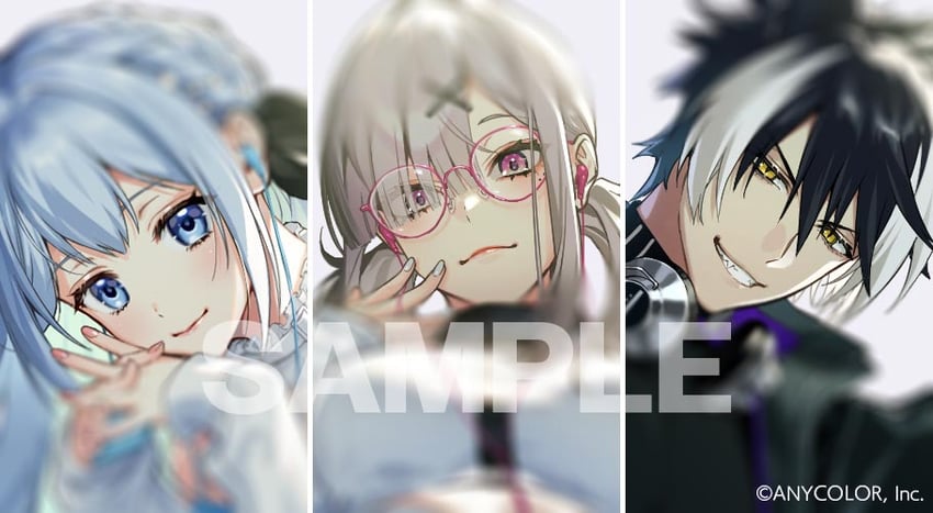 sukoya kana, kageyama shien, and aitsuki nakuru (nijisanji and 3 more) drawn by masahisax