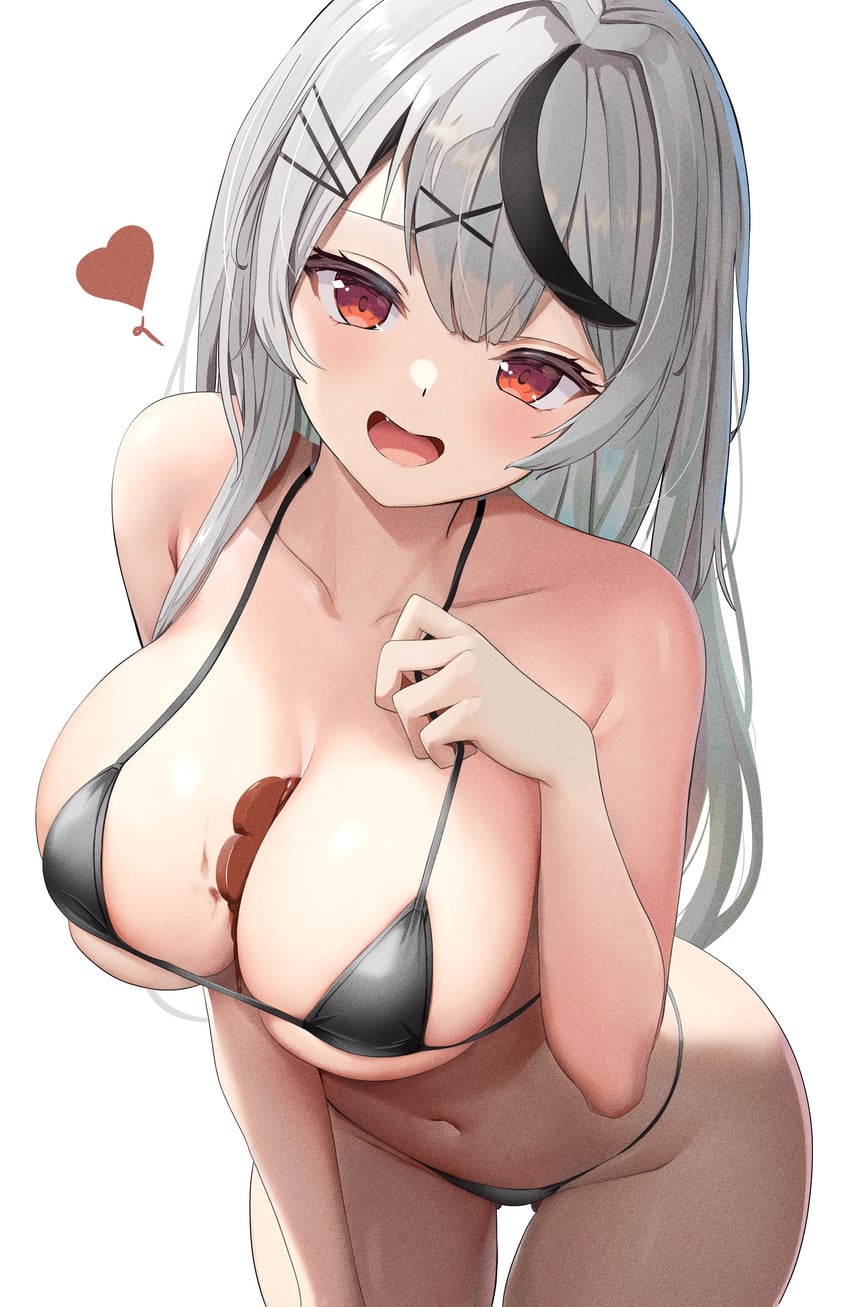 sakamata chloe (hololive) drawn by nekonosuke