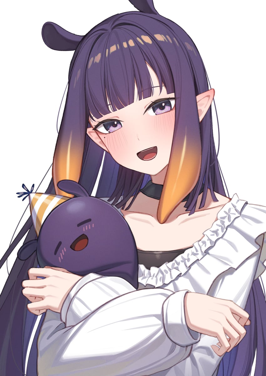 ninomae ina'nis and takodachi (hololive and 1 more) drawn by resu_desu