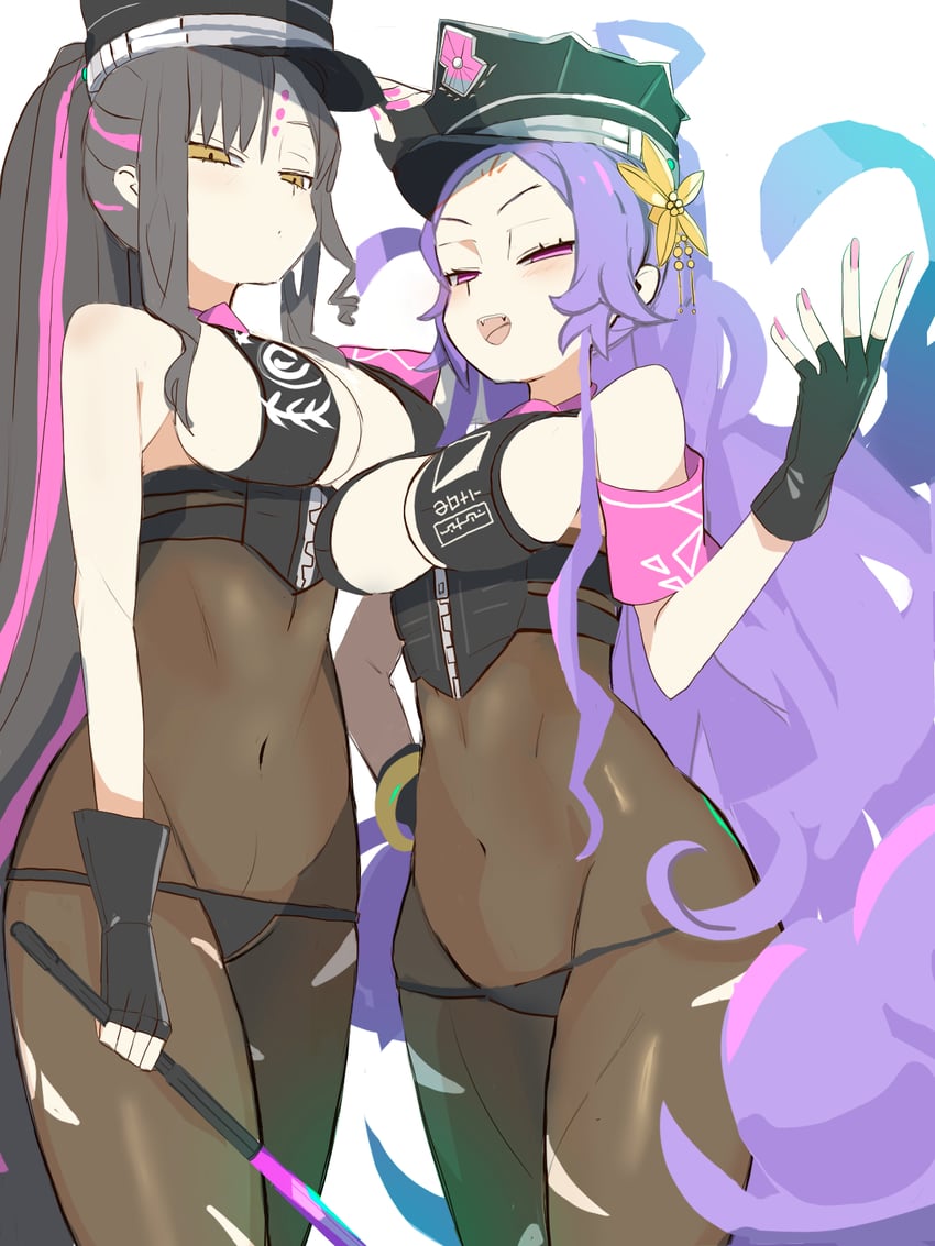 sessyoin kiara and wu zetian (fate and 1 more) drawn by user_fkzw8222