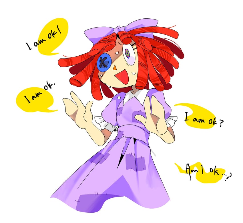 ragatha (the amazing digital circus) drawn by 1m_0_animeweeb
