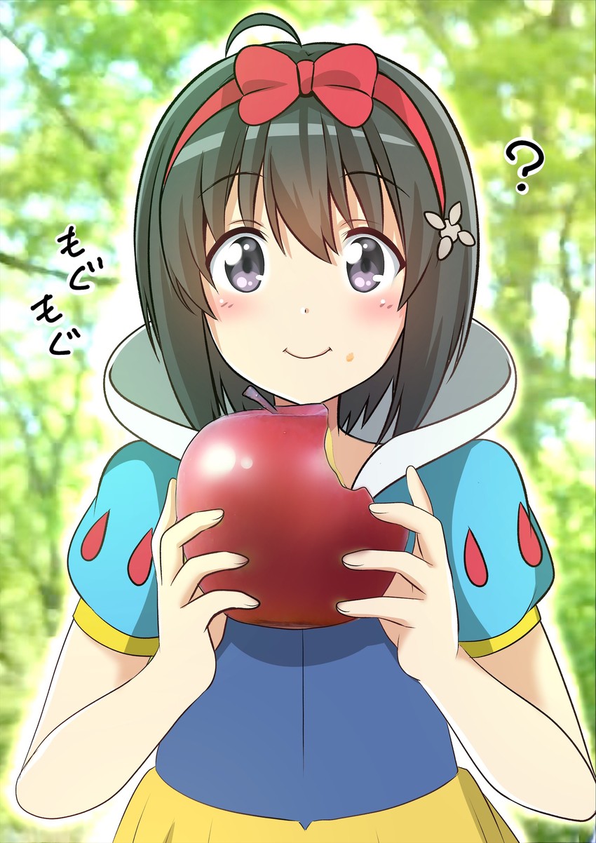 snow white and maple (snow white and the seven dwarfs and 1 more) drawn by tina_(pixiv37050289)