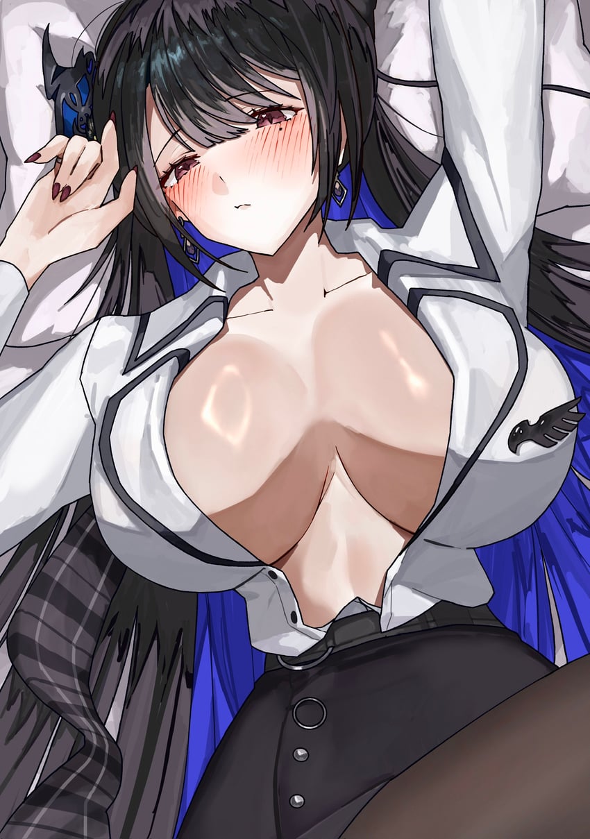 nerissa ravencroft (hololive and 1 more) drawn by ewn