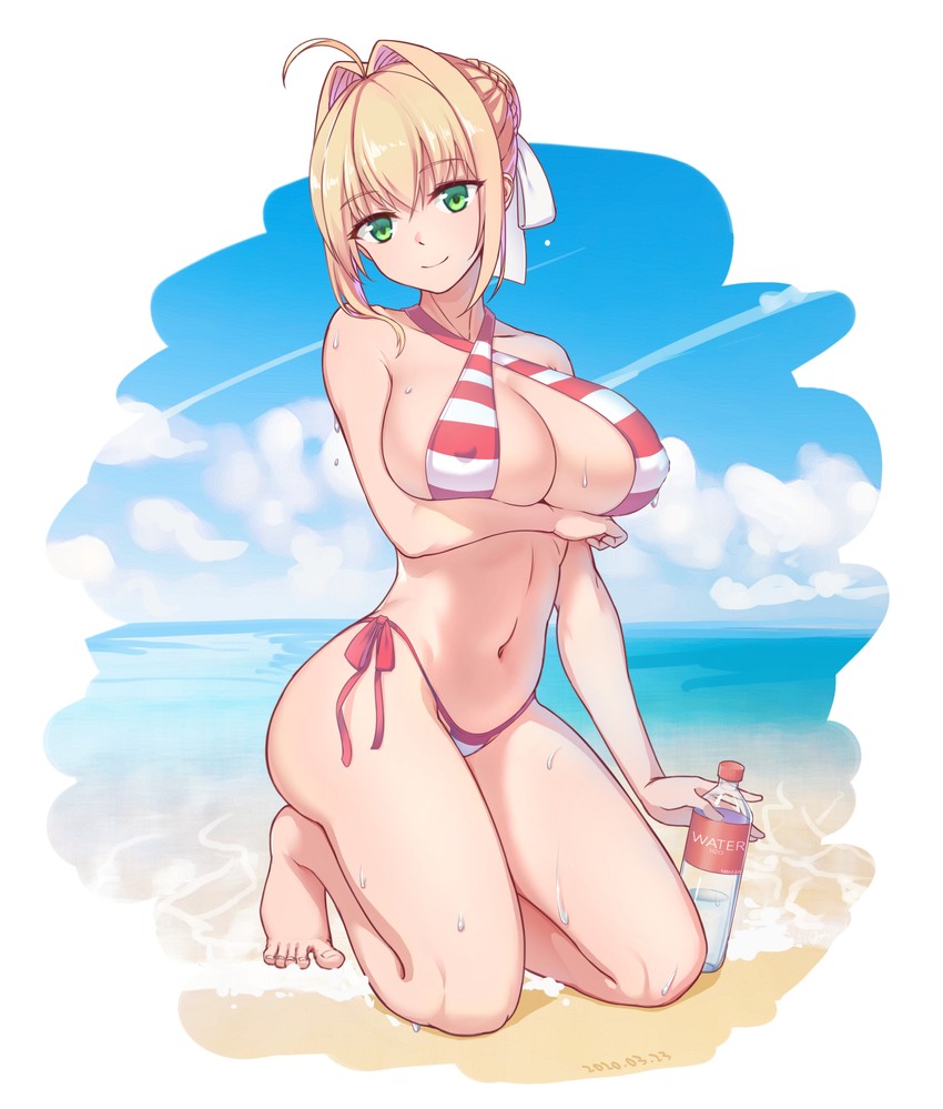 nero claudius (fate and 1 more) drawn by panana