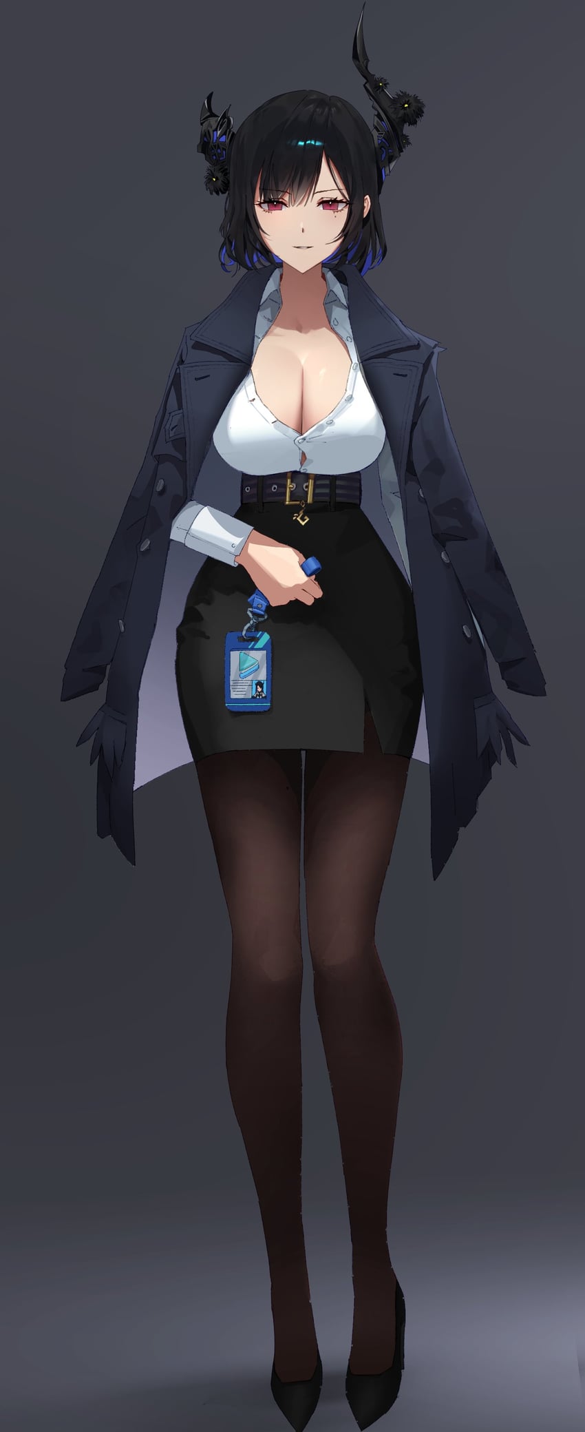 nerissa ravencroft (hololive and 1 more) drawn by thekaiyip