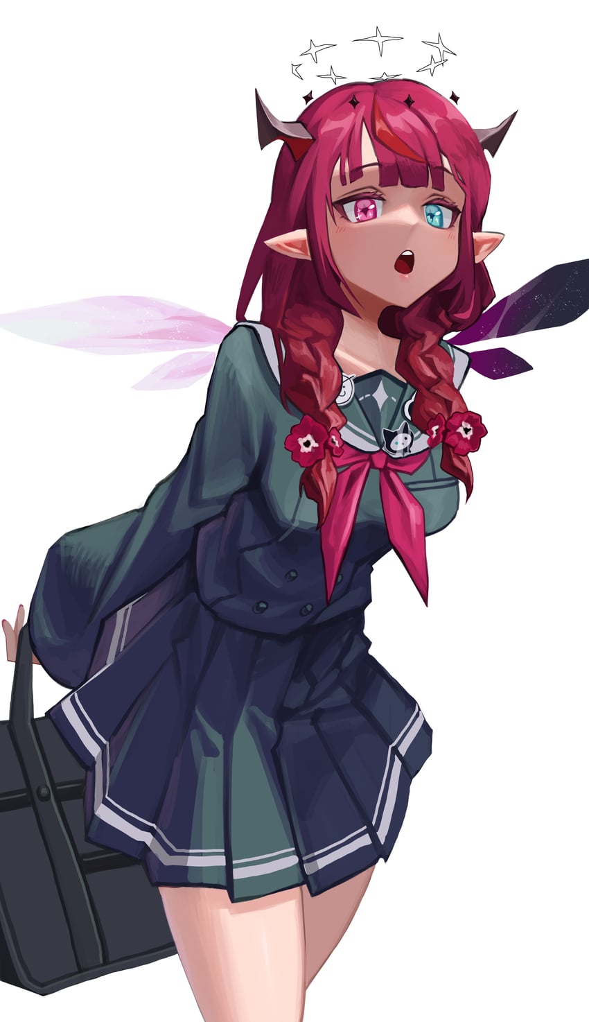 bloom, gloom, and irys (hololive and 1 more) drawn by hanho