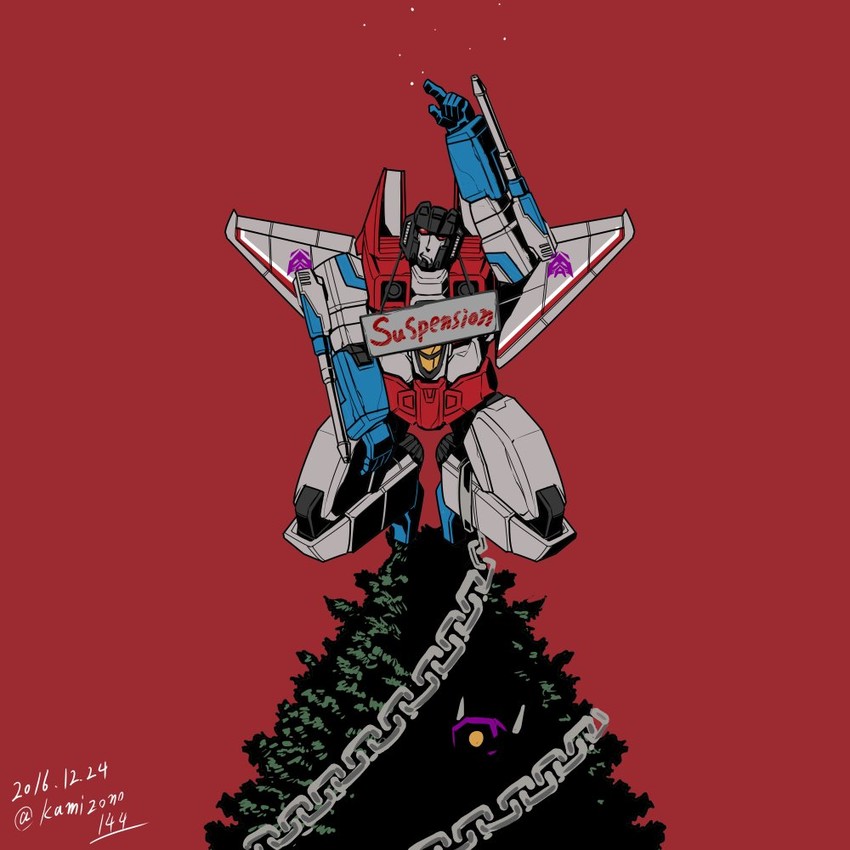 starscream and shockwave (transformers and 1 more) drawn by kamizono_(spookyhouse)