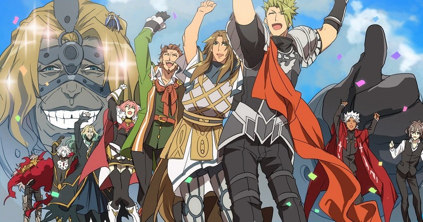 astolfo, karna, sieg, achilles, amakusa shirou, and 6 more (fate and 2 more) drawn by no-kan