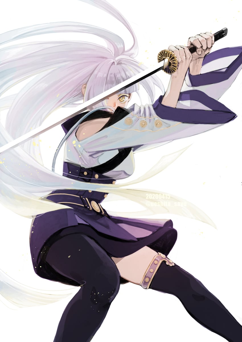 kiku ichimonji norimune (tenka hyakken) drawn by ueshita_sayusayu