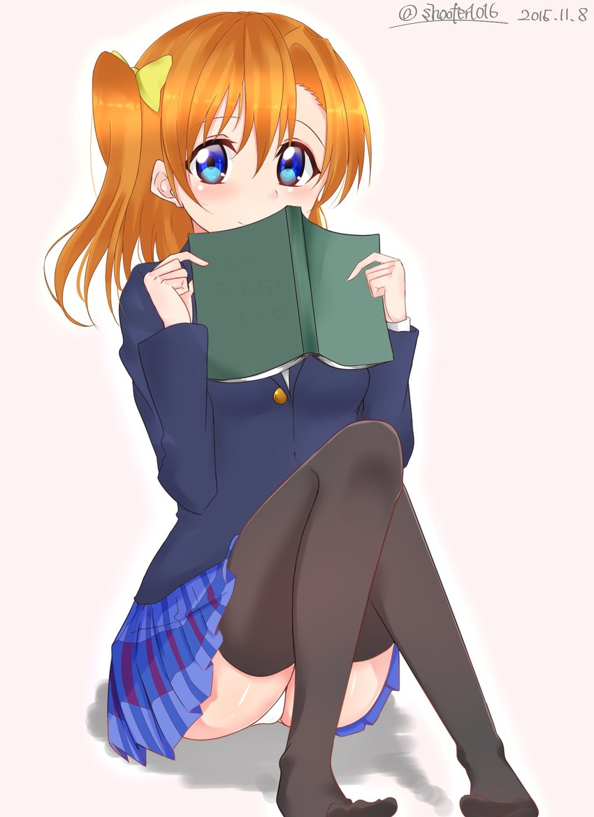 kosaka honoka (love live! and 1 more) drawn by mocchi_(shooter1016)