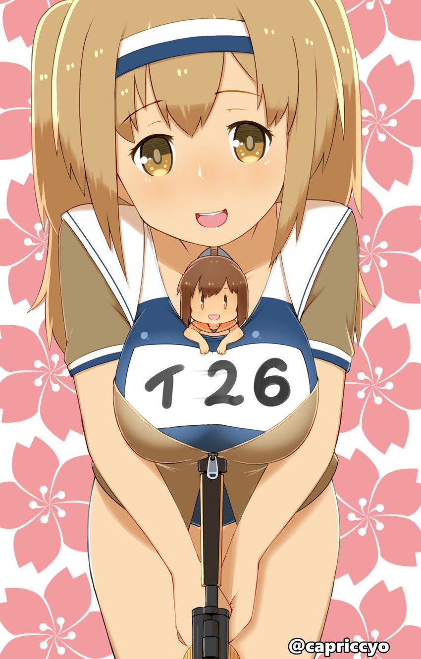 i-401 and i-26 (kantai collection) drawn by capriccyo