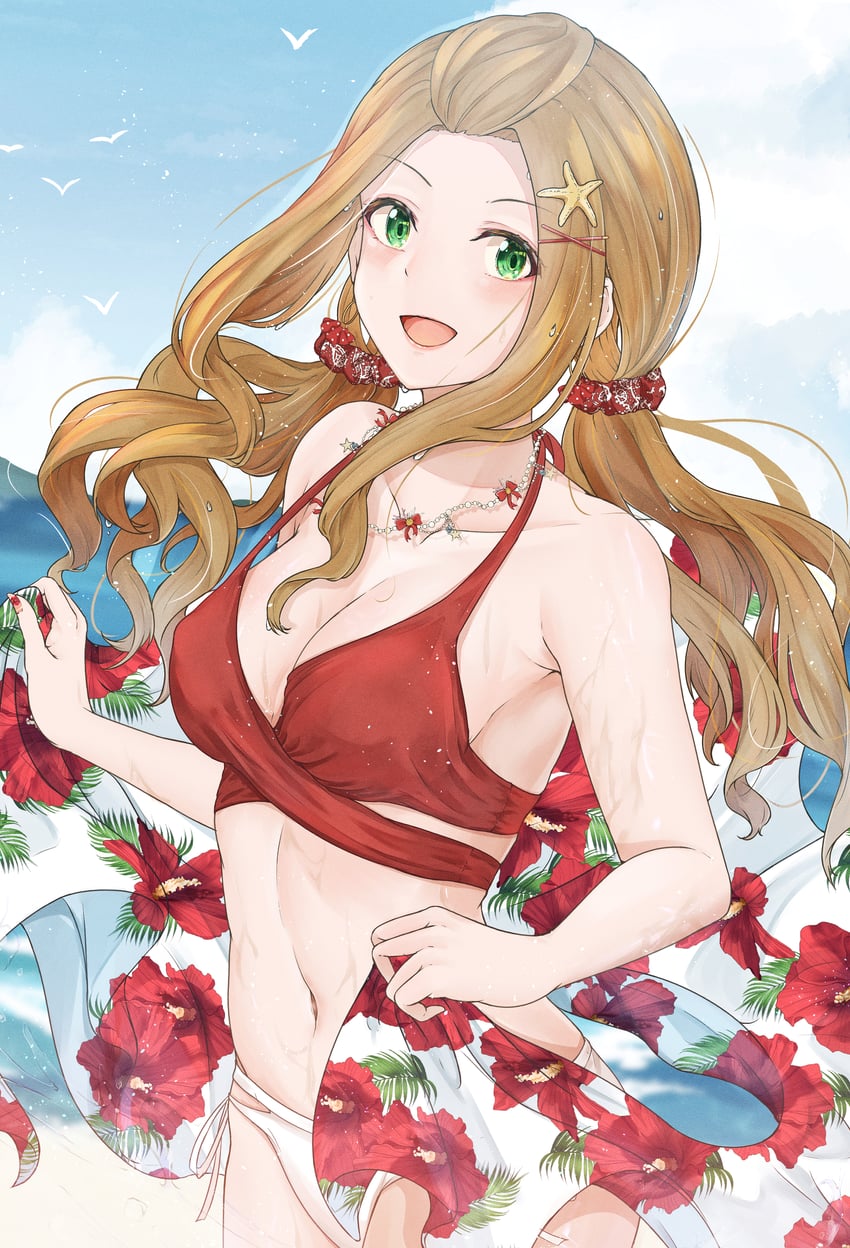 nikaido chizuru (idolmaster and 2 more) drawn by izuminnu