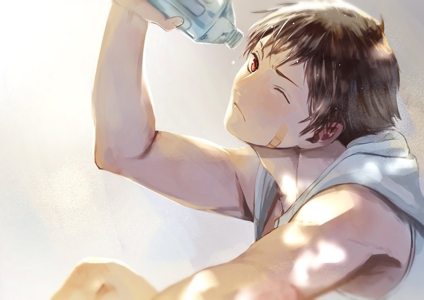 kimura ryu (idolmaster and 1 more) drawn by saya_(endowsaya)
