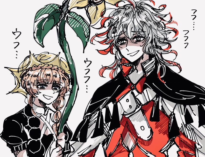 van gogh and dante alighieri (fate and 1 more) drawn by shspn819