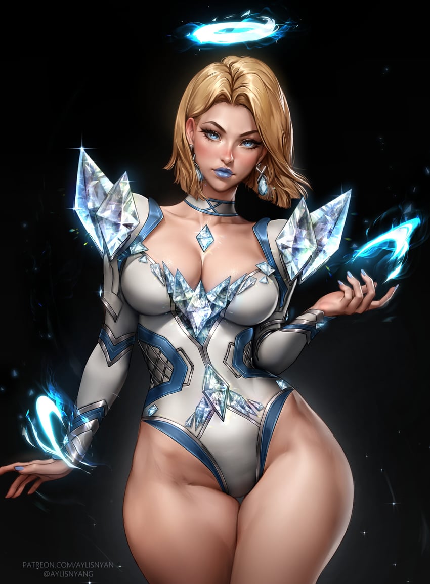 emma frost (marvel and 2 more) drawn by aylisnyan