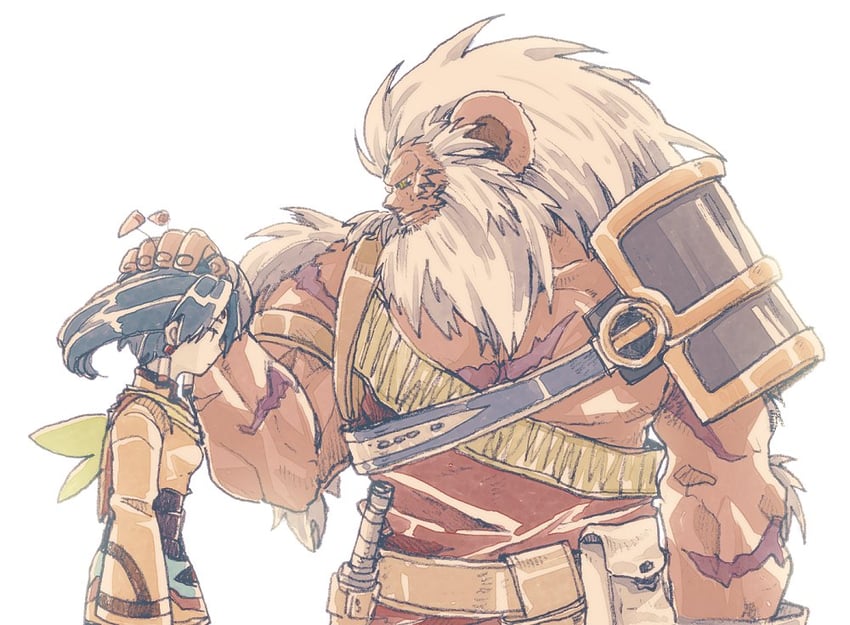 tio and mareg (grandia and 1 more) drawn by michibata_65