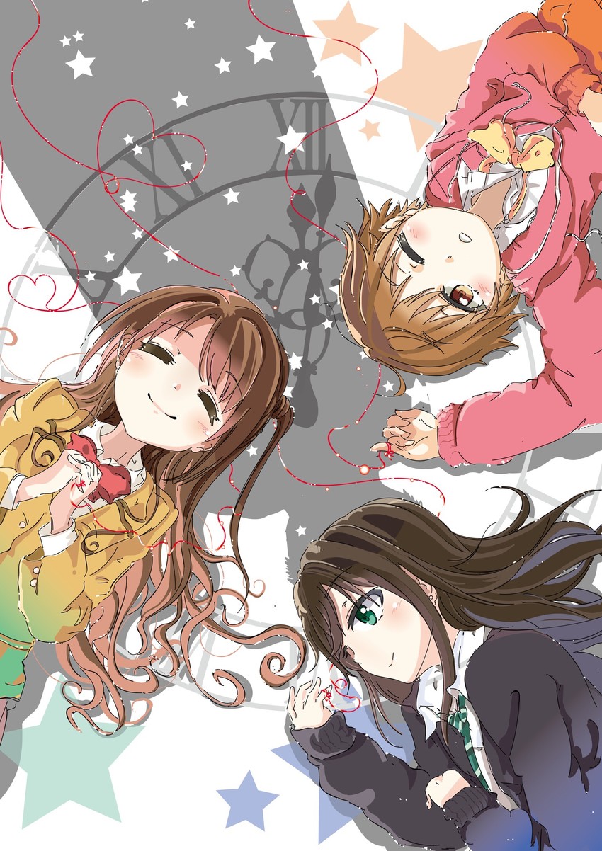 shibuya rin, shimamura uzuki, and honda mio (idolmaster and 1 more) drawn by aloe_(kenkou3733)