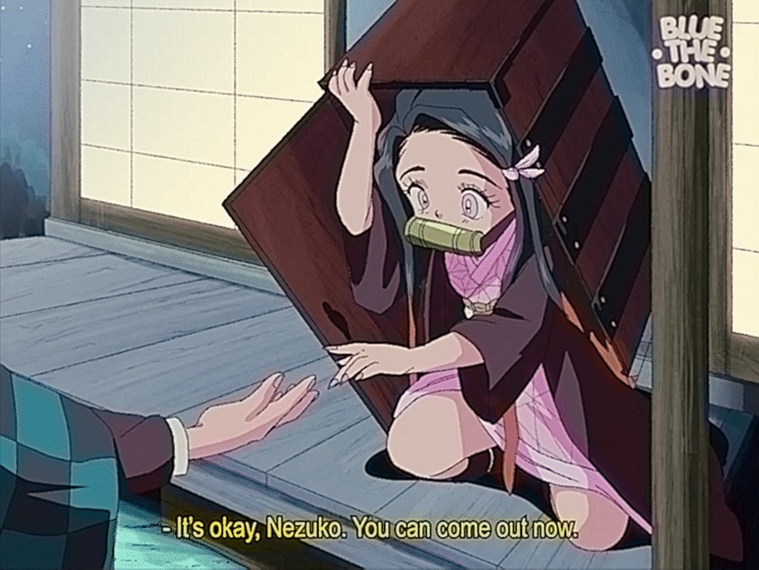 kamado nezuko and kamado tanjirou (kimetsu no yaiba) drawn by bluethebone