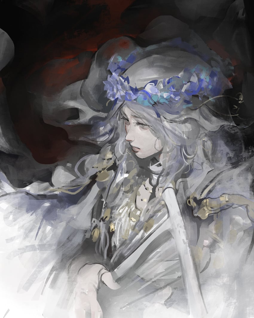 revenant (elden ring and 1 more) drawn by kanji_(nievart)