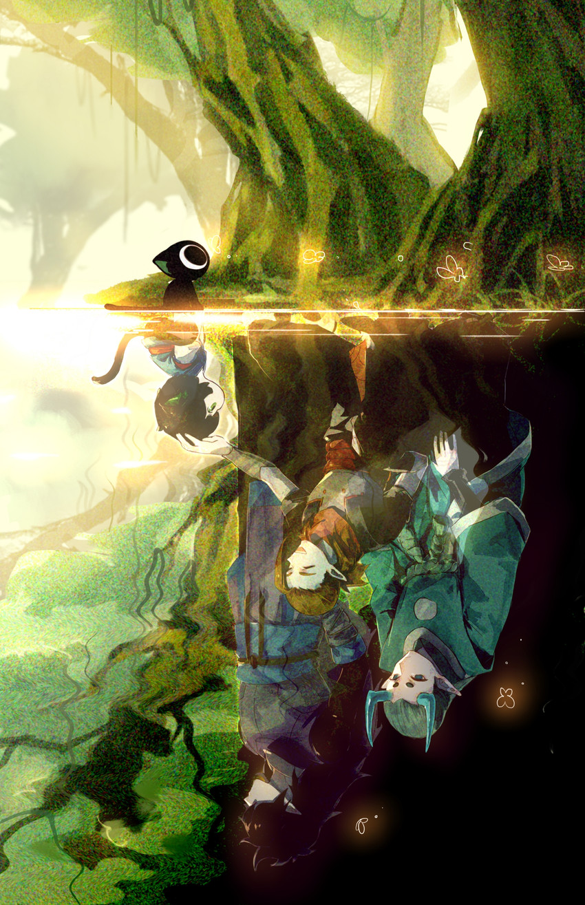 luo xiaohei, fengxi, xuhuai, and luozhu (luo xiaohei zhanji) drawn by xi782416