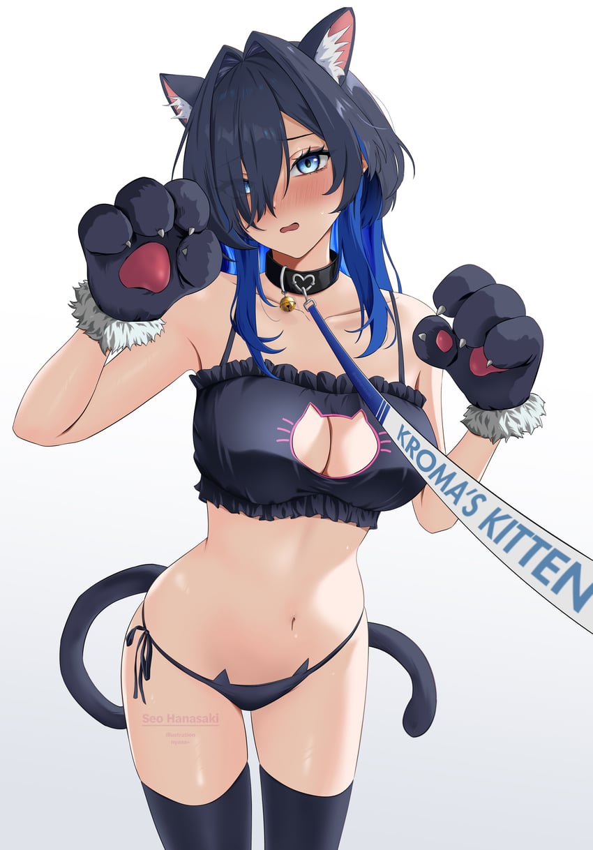 ouro kronii (hololive and 1 more) drawn by seohanasaki