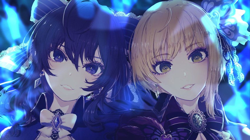 ichinose shiki and miyamoto frederica (idolmaster and 1 more) drawn by minyom